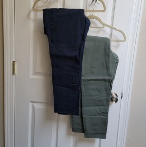Lot of 2 old navy pixie pants